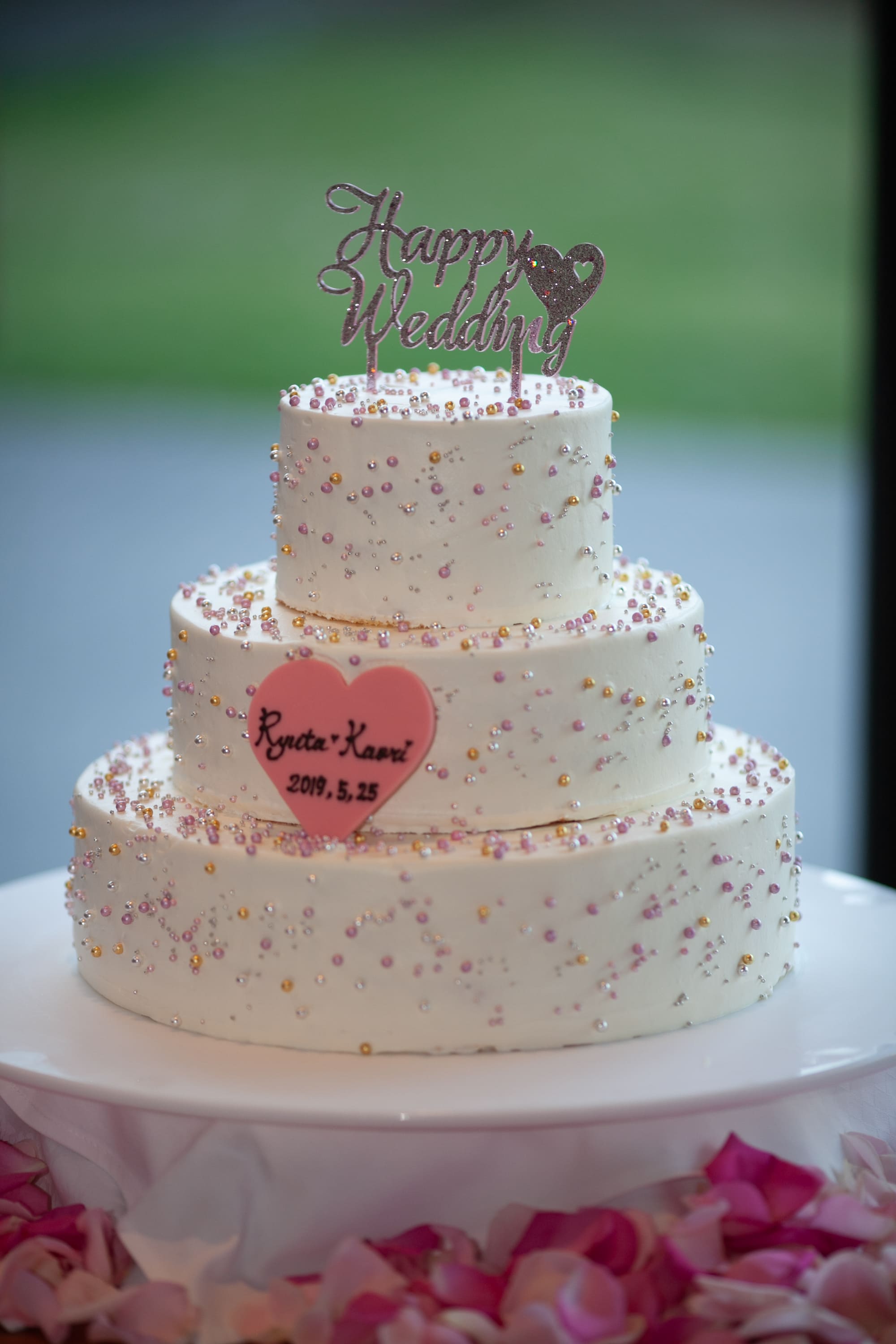 ゲストも楽しみ ウェディングケーキ 公式 結婚式場 四日市市 アクアリュクス 三重県四日市駅